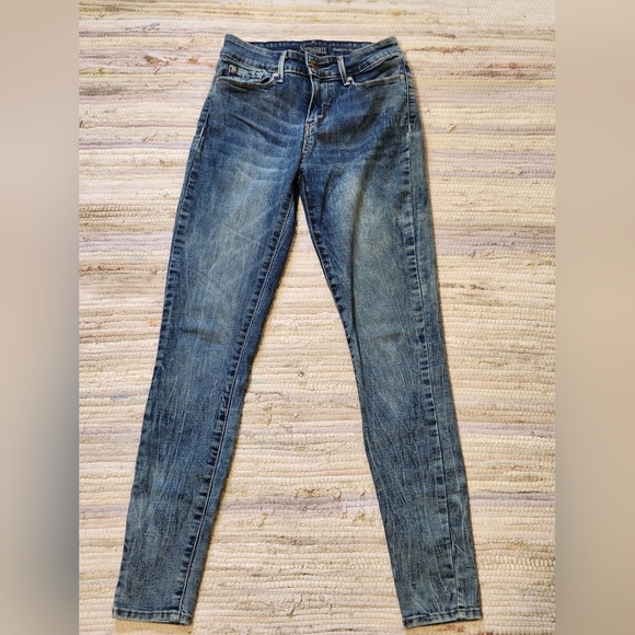 Levi Signature Strauss Modern Skinny Size 2/26 - Picture 4 of 6